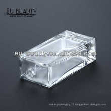 Square glass bottle packaging design for perfume 50ml